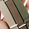 Factory Custom New Design 20mm 22mm Woven Cotton Watch Bands One Piece of Cotton Watch Bracelet Fabric NATO Straps