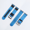 Factory High Quality Smart Nylon+leather Watch Bands with Apple Adapter 2 Piece of Hybrid Watch Strap Iwatch Nylon Watch Bands for Apple Watch