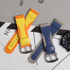 Watch Straps Manufacturer OEM Custom Hybrid Watch Straps 2 Piece of Nylon Leather Watch Bands with 304 stainless steel buckle
