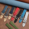 Shenzhen Watch Strap Manufacturer 2 piece of Hybrid Watch Straps Multi Size Quick Release Sailcloth Watch Bands Sailcloth+Leather Watch Bracelet Factory Wholesales