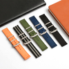 Wholesales 2 Piece of Nylon Watch Straps 20mm 22mm Double Layer Nylon Watch Bracelet Bands with Hardware Watch Straps Manufacturer Bulk Custom