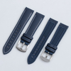 OEM&ODM FKM Rubber + Nylon Watch Straps 20mm 22mm Hybrid Watch Bands High Quality Waterproof Nylon Watch Strap 2 Piece of Rubber Watch Bands