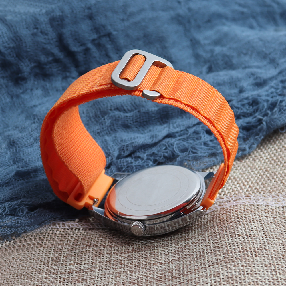 Watch Bands Manufacturer Alpine Loop for Apple Watch Ultra Band 49mm 44mm 45mm 40mm 41mm 44 Mm Custom Elastic Nylon Watch Bracelet for Iwatch Samsung Watch