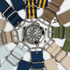 Classic ZULU Nylon Watch Bands Manufacturer Wholesales 2 Piece of Nylon Watch Bands Quick Release Nylon Watch Band for All Watch