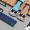 Watch Straps Manufacturer OEM Custom Hybrid Watch Straps 2 Piece of Nylon Leather Watch Bands with 304 stainless steel buckle