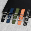 Wholesales 2 Piece of Nylon Watch Straps 20mm 22mm Double Layer Nylon Watch Bracelet Bands with Hardware Watch Straps Manufacturer Bulk Custom