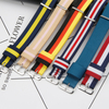 Watch Bands Factory DW Style Nylon Watch Straps OEM One Piece of Nylon Watch Bracelet High Quality Multi Color Multi Size Adjustable Nylon Straps for all watch