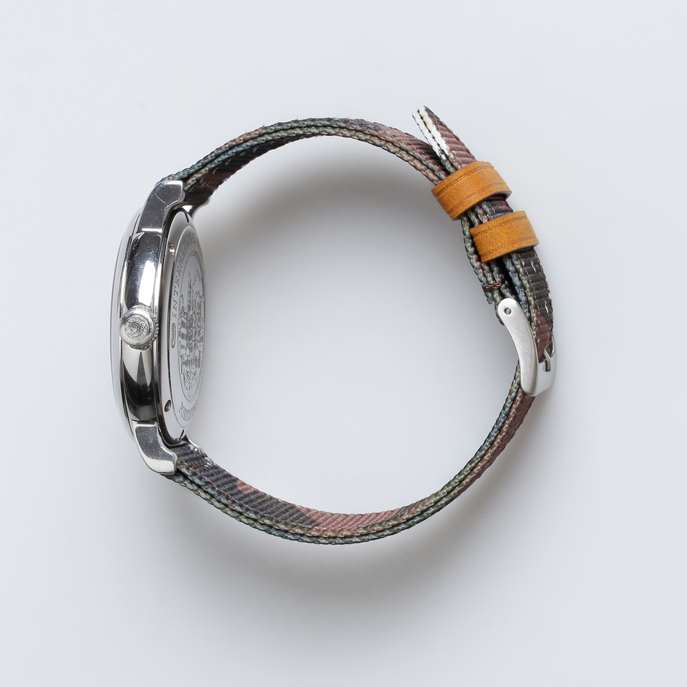 High-grade Nylon Camo Watch Bands Factory Wholesale Price 2 Piece of Printing Camo Military Watch Bands Fabric Watch Straps