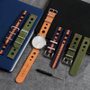 Most popular Racing Nylon Watch Straps 2 Piece of Nylon Wrist Watch Bands for Racing Watch with 304 L hardware