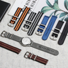Wholesales Seatbelt Nylon Watch Straps OEM Custom Double Layer Nylon Watch Bracelet Watch Straps Manufacturer Wholesales Smart Watch Bands with 304L Hardware 