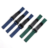Hybrid Watch Strap Maker Nylon+Leather Hook and Loop Wrist Watch Bracelet OEM Bulk Custom Velcro Watch Bands for Smart watch