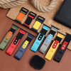 Watch Bands Factory Wholesales Nylon+Leather Hybrid Watch Straps 20mm 22mm Hook and Loop Watch Bracelet Velcro Watch Bands for Smart watch Apple watch