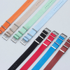 High Quality Herringbone Pattern Nylon Watch Bands Manufacturer Wholesales One Piece of NATO Nylon Wrist Watch Straps V-grain Nylon Watch Bracelet