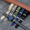 High Quality Soft Nylon Watch Strap Maker Wholesales 1.5mm Thickness Woven Nylon Watch Bracelet OEM Custom Nato Nylon Watch Bands