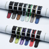 Classic One Piece of Seatbelt Nylon Watch Straps Factory Direct Sales NATO Seatbelt Nylon Wrist Watch Bands with Leather Holes Multi Color Nylon Watch Bands Manufacturer