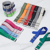 Factory Bulk Custom Four-stripe Nylon Watch Straps 20mm 22mm NATO Nylon Watch Bands One Piece of Fabric Nylon Wrist Watch Bracelet